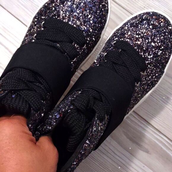 (38-0563)  Dolce Vita Women's Onyx Sneakers Sz 5 - Picture 4 of 10